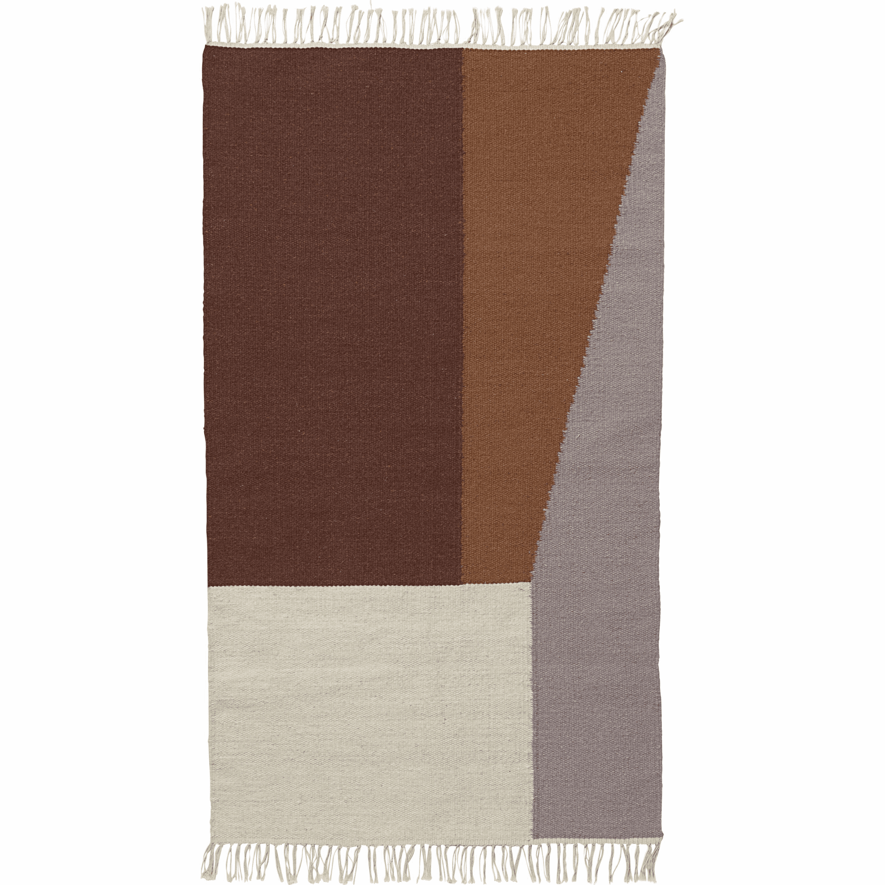Ferm Living Kelim Rug - Borders