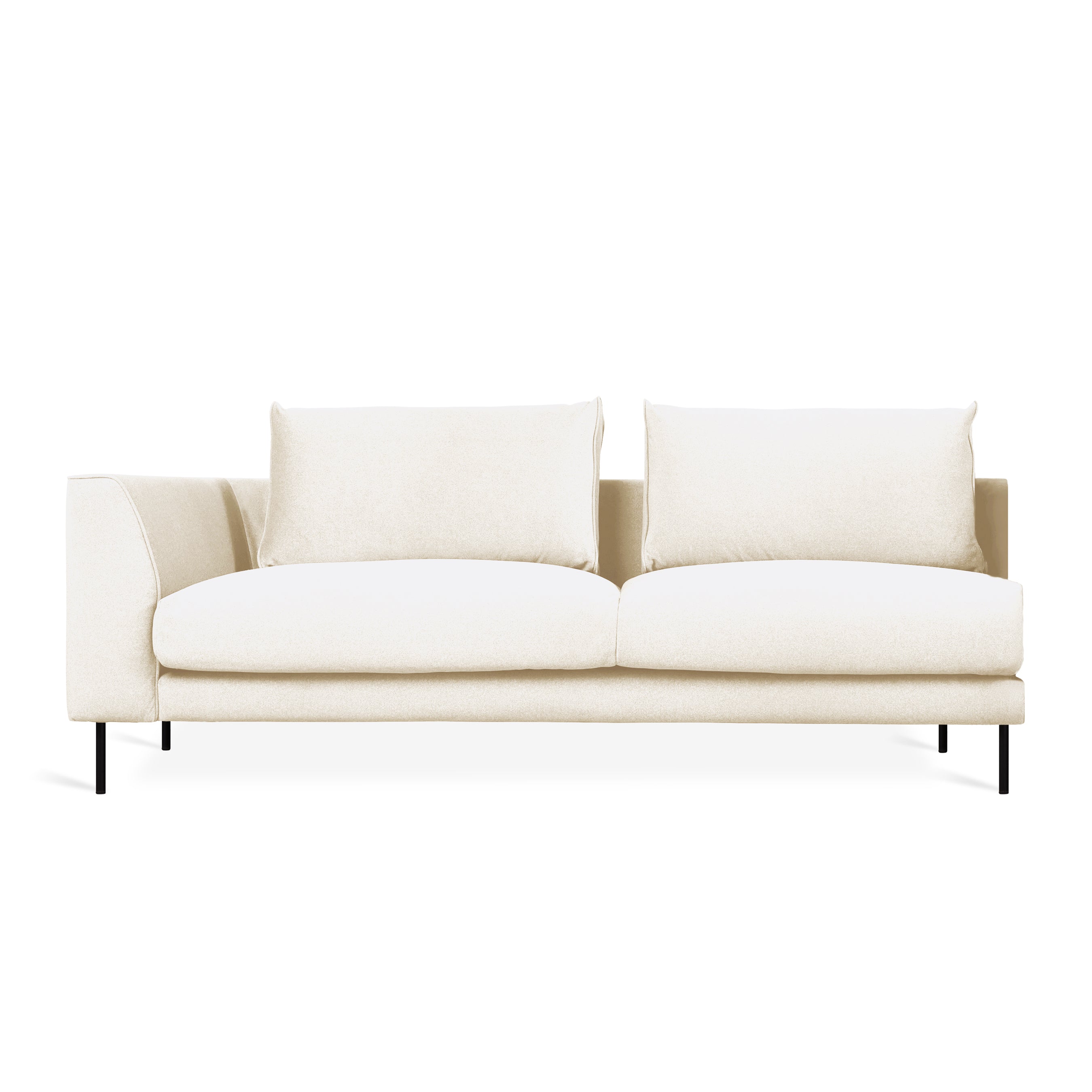GUS Modern Left - Arm Renfrew Sectional with Premium Comfort Features