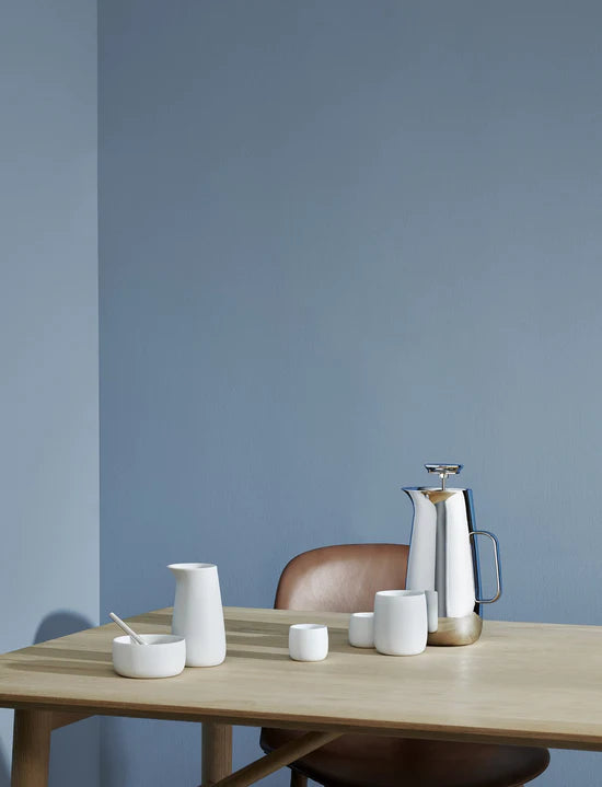Stelton's Elegant Stainless Steel French Press Designed by Norman Foster