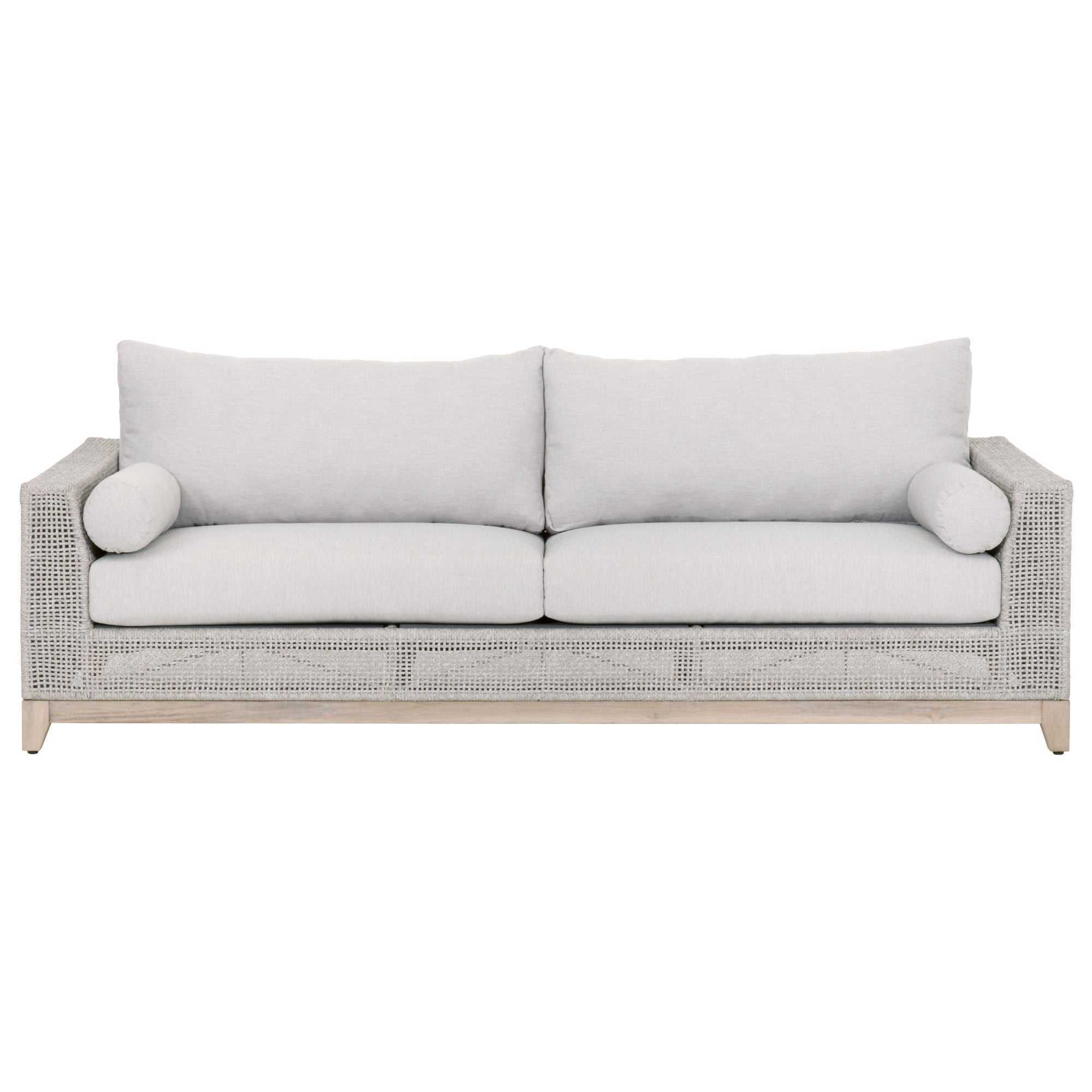 Essentials For Living Tropez Outdoor 90-Inch Sofa - Ideal for Outdoor Relaxation